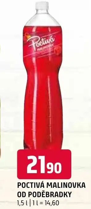 Terno POCTIVÁ MALINOVKA OD PODĚBRADKY 1.5L nabídka