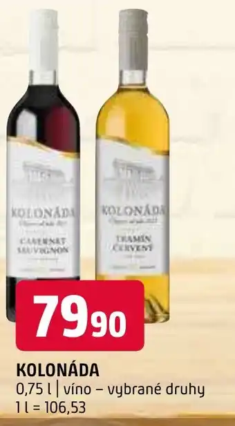 Terno KOLONÁDA 0.75L nabídka