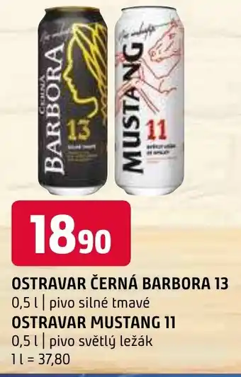 Terno OSTRAVAR ČERNÁ BARBORA 13 0,5L nabídka