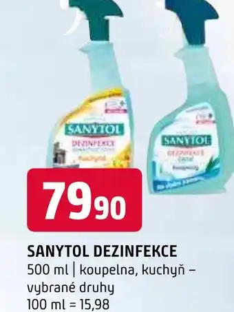 Terno SANYTOL DEZINFEKCE nabídka