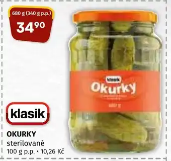 Terno OKURKY nabídka