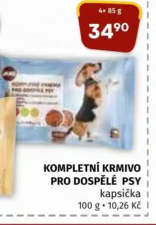 Terno KOMPLETNÍ KRMIVO PRO DOSPĚLÉ PSY nabídka