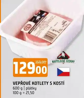 Terno VEPŘOVÉ KOTLETY S KOSTÍ nabídka