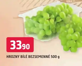 HROZNY BÍLÉ BEZSEMENNÉ 500 g