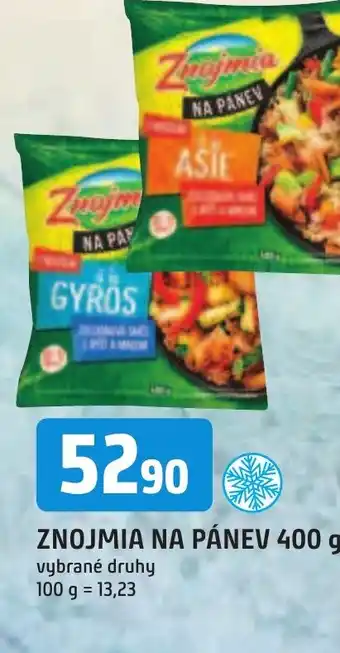 Trefa ZNOJMIA NA PÁNEV 400 g nabídka