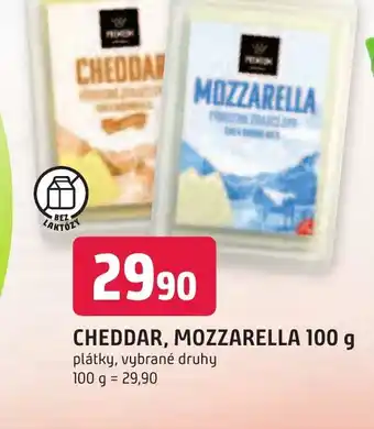 Trefa CHEDDAR, MOZZARELLA 100 g nabídka