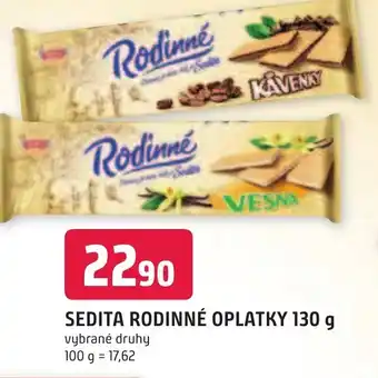 Trefa SEDITA RODINNÉ OPLATKY 130 g nabídka