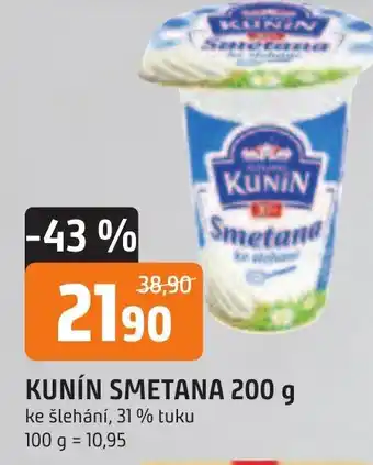 Trefa KUNÍN SMETANA 200 g nabídka