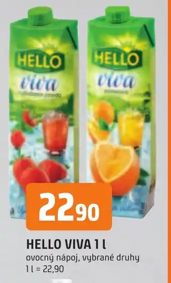 Trefa HELLO VIVA 1L nabídka
