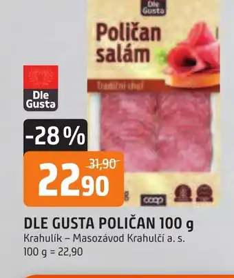 DLE GUSTA POLIČAN 100 g