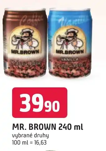 Trefa MR. BROWN 240 ml nabídka
