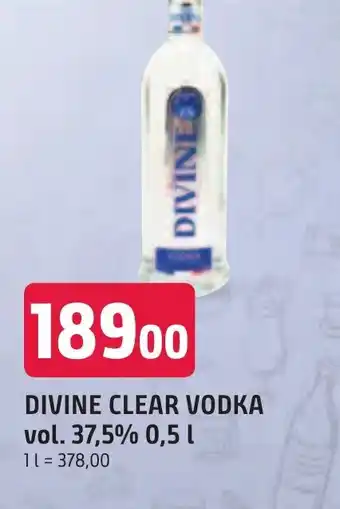 Trefa DIVINE CLEAR VODKA vol. 37,5% 0,5 L nabídka