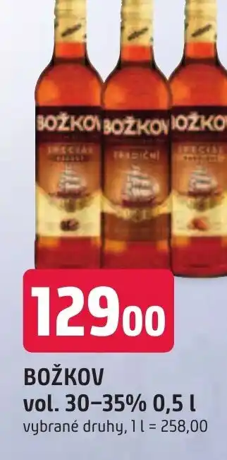 Trefa BOŽKOV vol. 30-35% 0,5 L nabídka