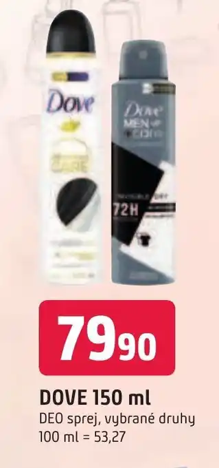 Trefa DOVE 150 ml nabídka