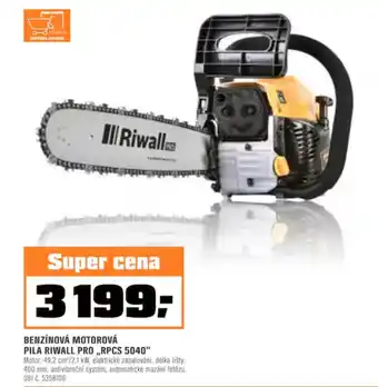 OBI BENZÍNOVÁ MOTOROVÁ PILA RIWALL PRO,,RPCS 5040" nabídka