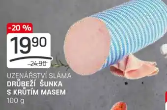 Flop UZENÁŘSTVÍ SLÁMA DRŮBEŽÍ ŠUNKA S KRŮTÍM MASEM nabídka