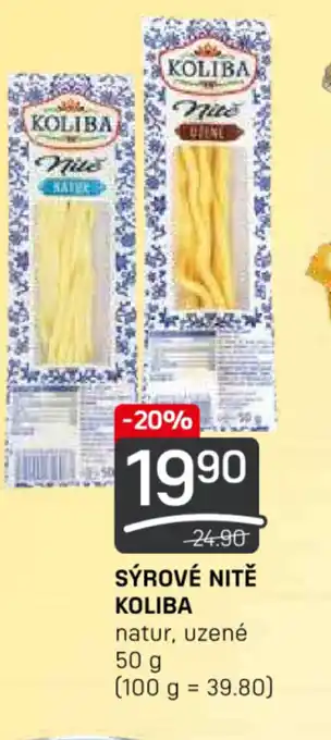 Flop SÝROVÉ NITĚ KOLIBA nabídka