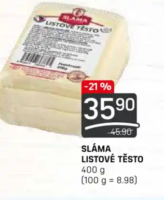Flop SLÁMA LISTOVÉ TĚSTO nabídka