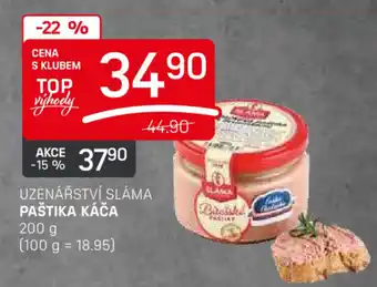 Flop UZENÁŘSTVÍ SLÁMA PAŠTIKA KÁČA nabídka