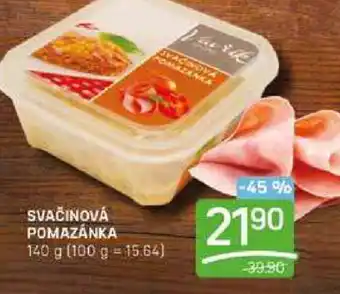 Flop SVAČINOVÁ POMAZÁNKA nabídka
