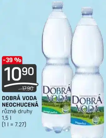 DOBRÁ VODA NEOCHUCENÁ 1.5L