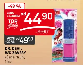 Flop DR. DEVIL WC ZÁVĚSY nabídka