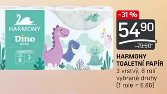 Flop HARMONY TOALETNÍ PAPÍR nabídka