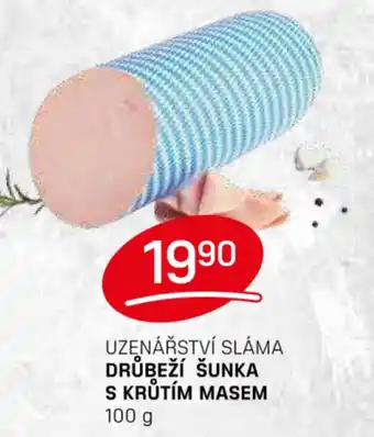 Flop UZENÁŘSTVÍ SLÁMA DRŮBEŽÍ ŠUNKA S KRŮTÍM MASEM nabídka
