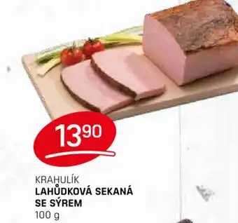 KRAHULÍK LAHŮDKOVÁ SEKANÁ SE SÝREM