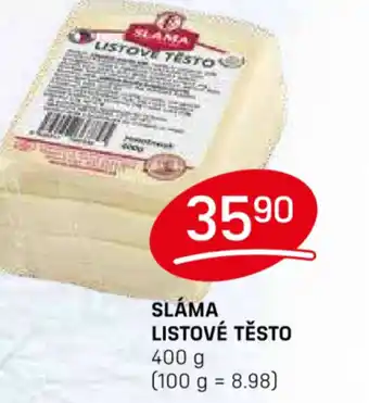 Flop SLÁMA LISTOVÉ TĚSTO nabídka