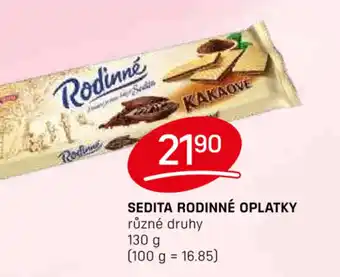 Flop SEDITA RODINNÉ OPLATKY nabídka