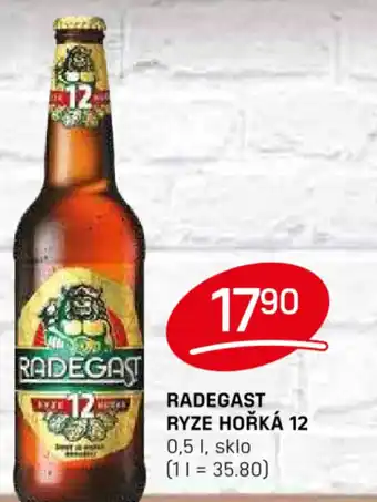 Flop RADEGAST RYZE HOŘKÁ 12 0.5L nabídka