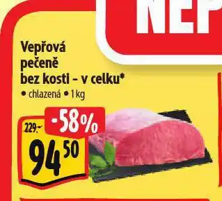 Albert Vepřová pečeně bez kosti nabídka