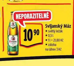 Albert Pivo svijanský máz nabídka