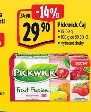 Albert Pickwick čaj nabídka