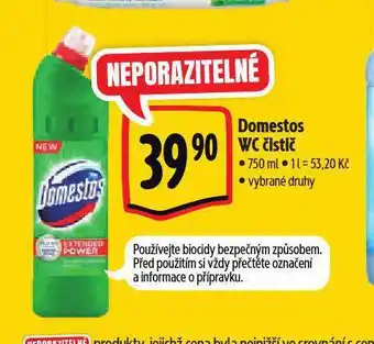 Albert Domestos wc čistič nabídka