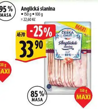 Albert Anglická slanina nabídka