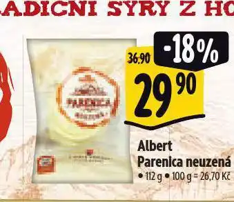 Albert Parenica neuzená nabídka