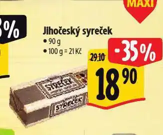 Albert Jihočeský syreček nabídka