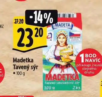 Albert Madetka tavený sýr nabídka