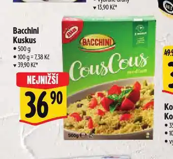 Albert Bacchini kuskus nabídka