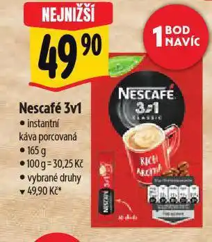 Albert Káva nescafé nabídka