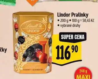 Albert Lindor pralinky nabídka