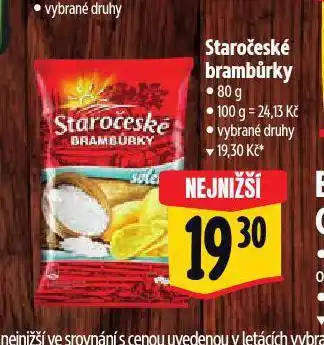 Albert Staročeské brambůrky nabídka
