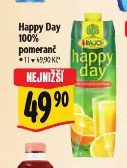 Albert Happy day 100% džus nabídka