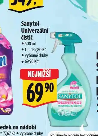 Albert Sanytol univerzální čistič nabídka