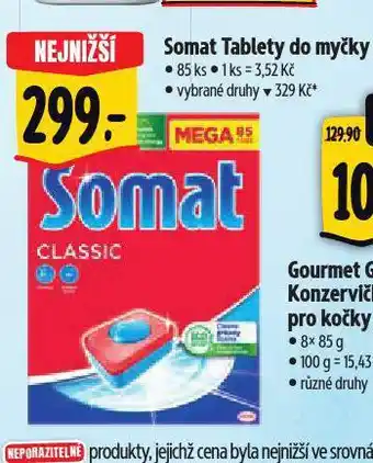 Albert Somat tablety do myčky nabídka