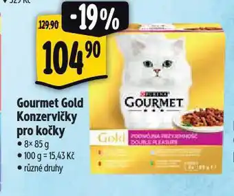 Albert Gourmet gold konzervy pro kočky nabídka