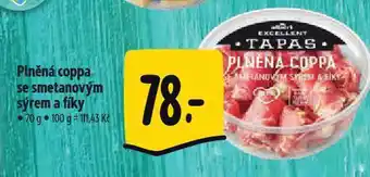 Albert Plněná coppa se smetanovým sýrem a fíky nabídka