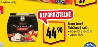 Albert Franz josef tuňákový salát nabídka